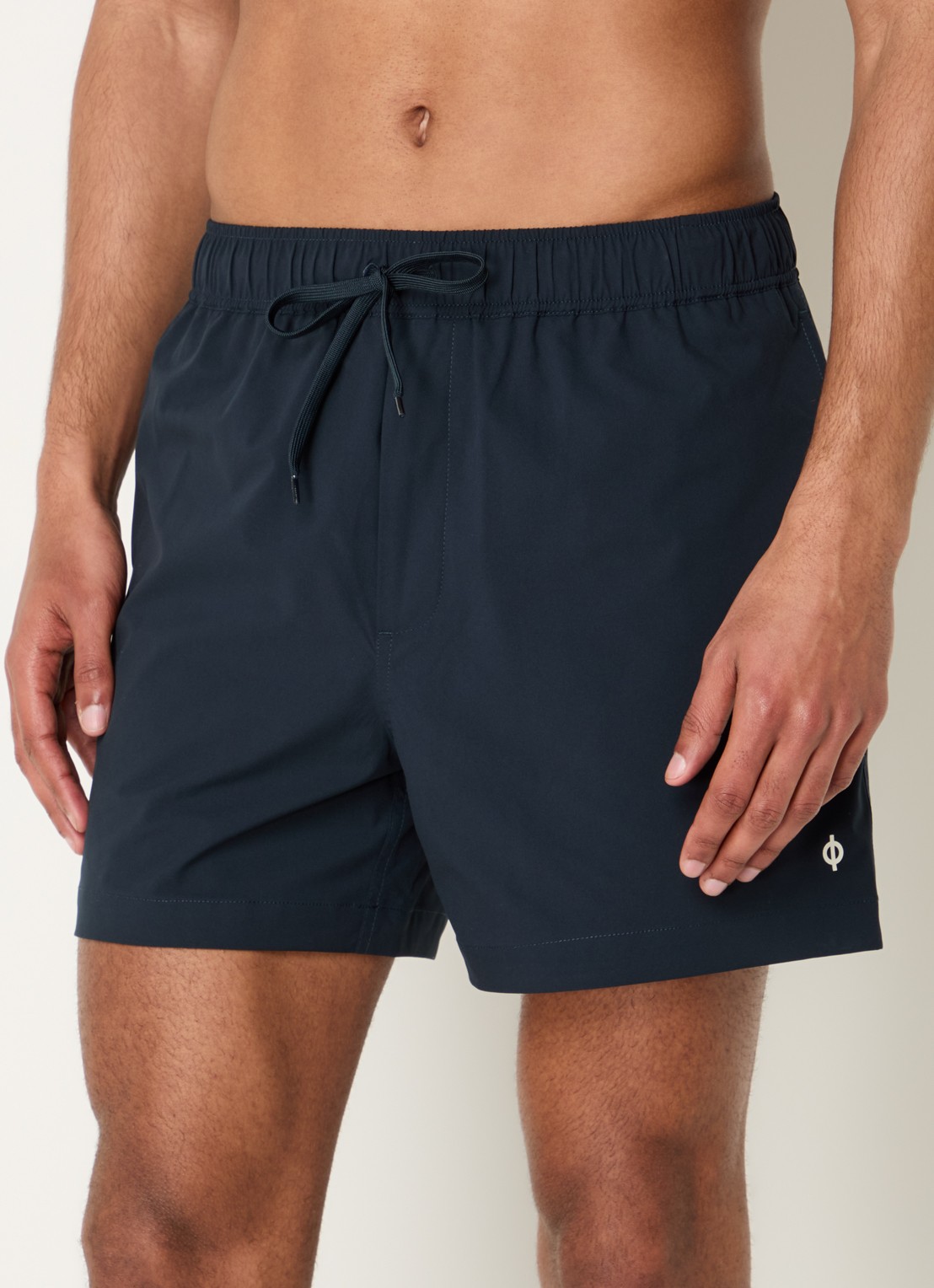 SAMSØE SAMSØE Moses zwemshorts met logo - detail 2 donkerblauw