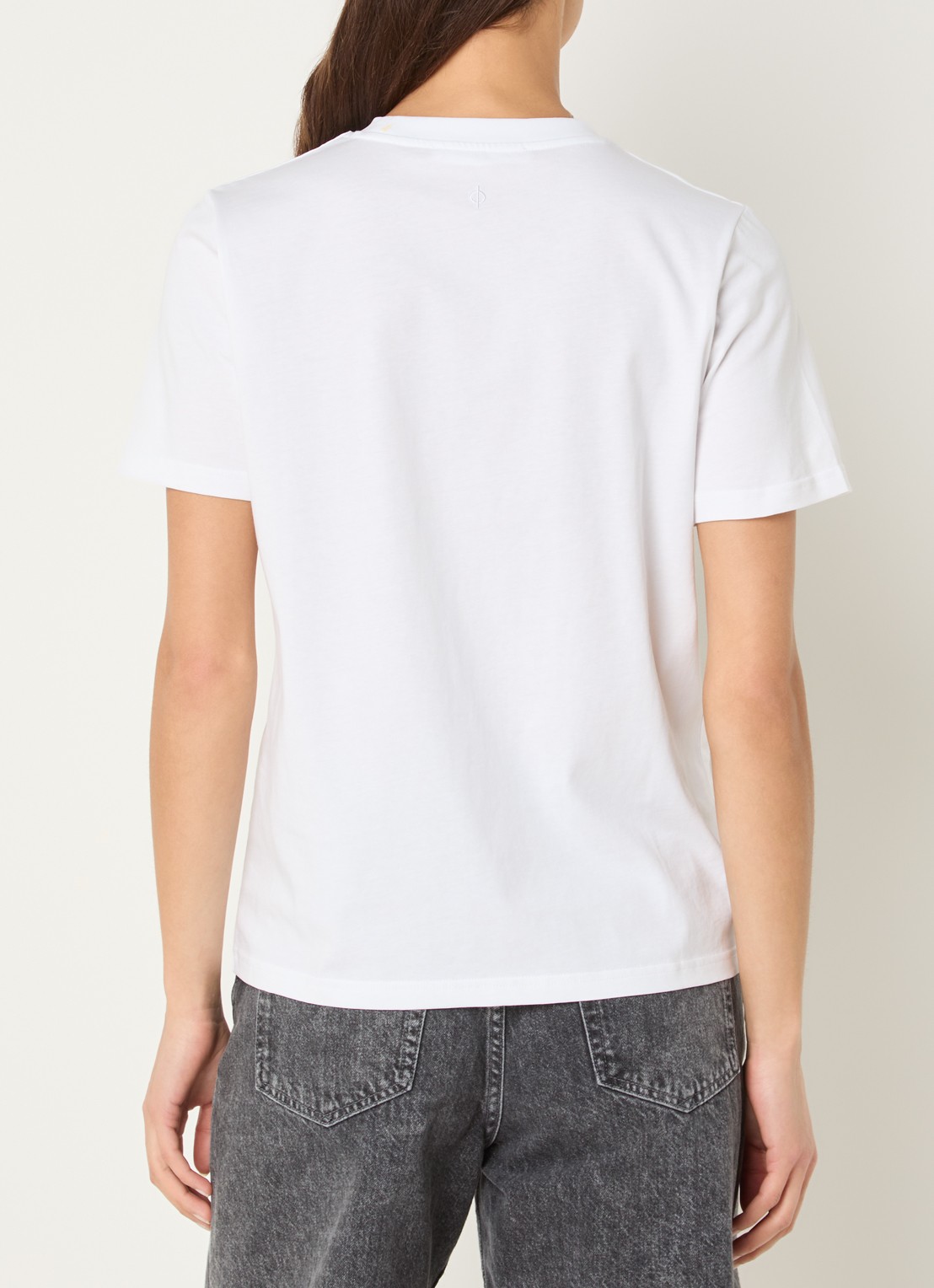 SAMSØE SAMSØE Sasade T-shirt  - achterkant 2 wit