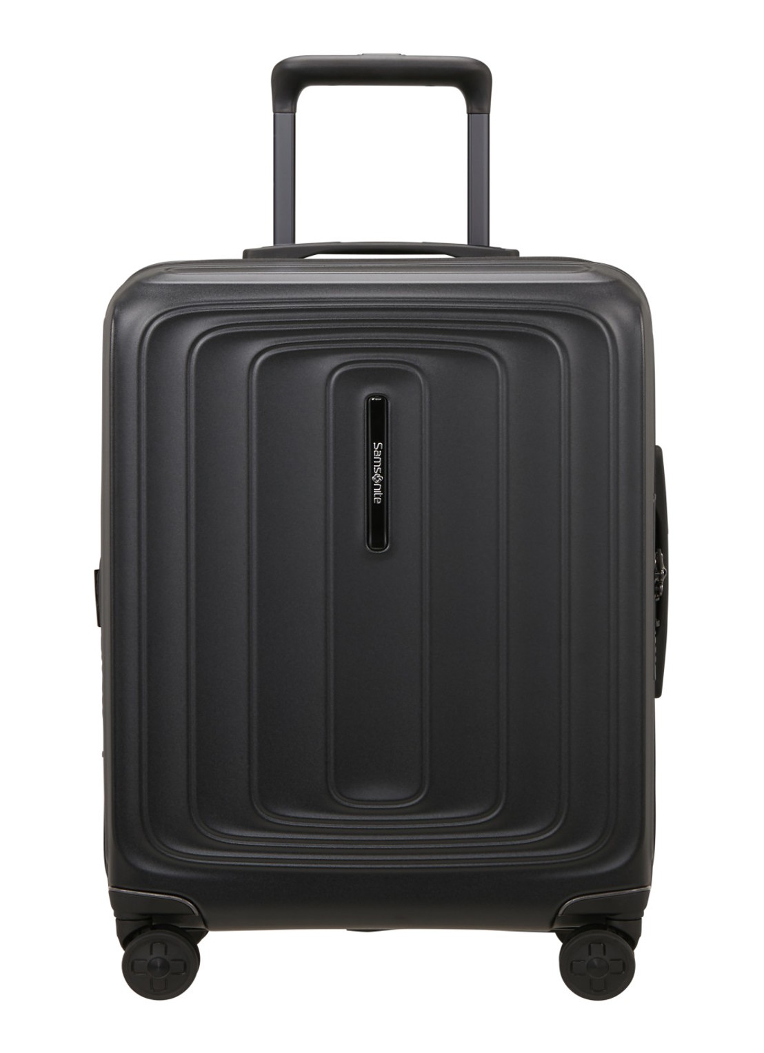 Samsonite 2Wander spinner 55 cm - voorkant 2 zwart