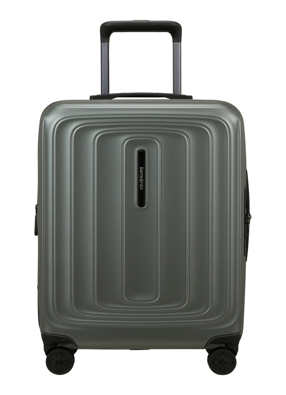 Samsonite 2Wander spinner 55 cm - voorkant 2 olijfgroen