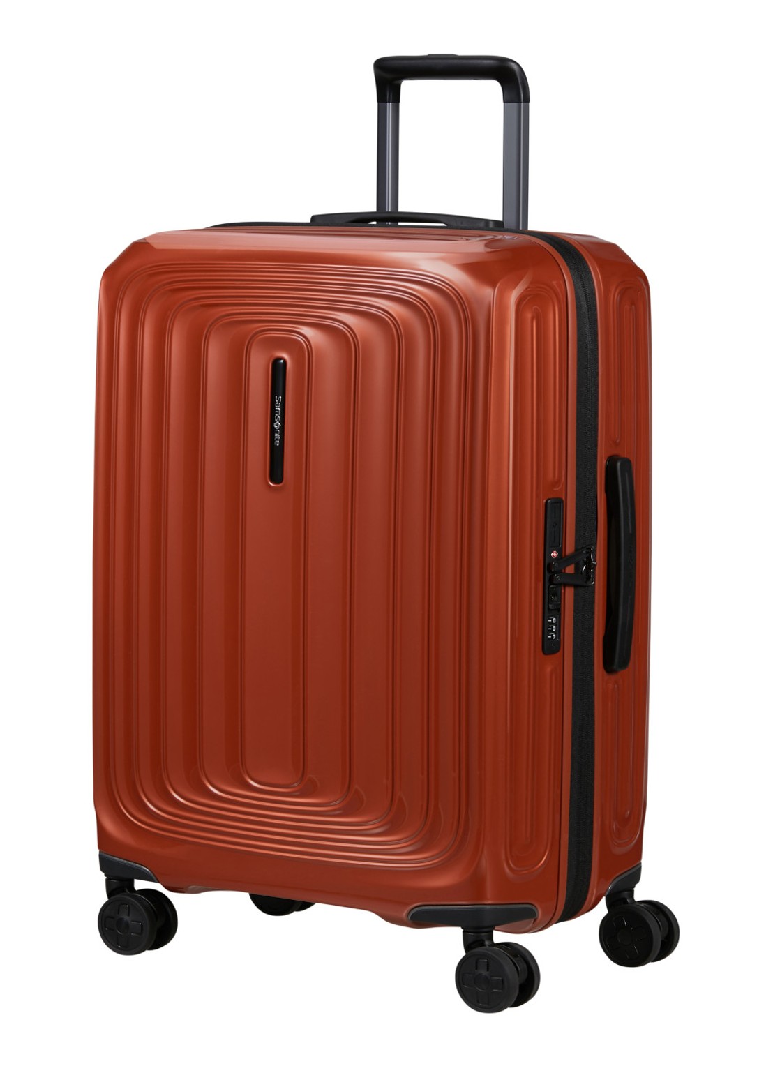 Samsonite 2Wander vergrootbare spinner 69 cm - voorkant 3 roodbruin