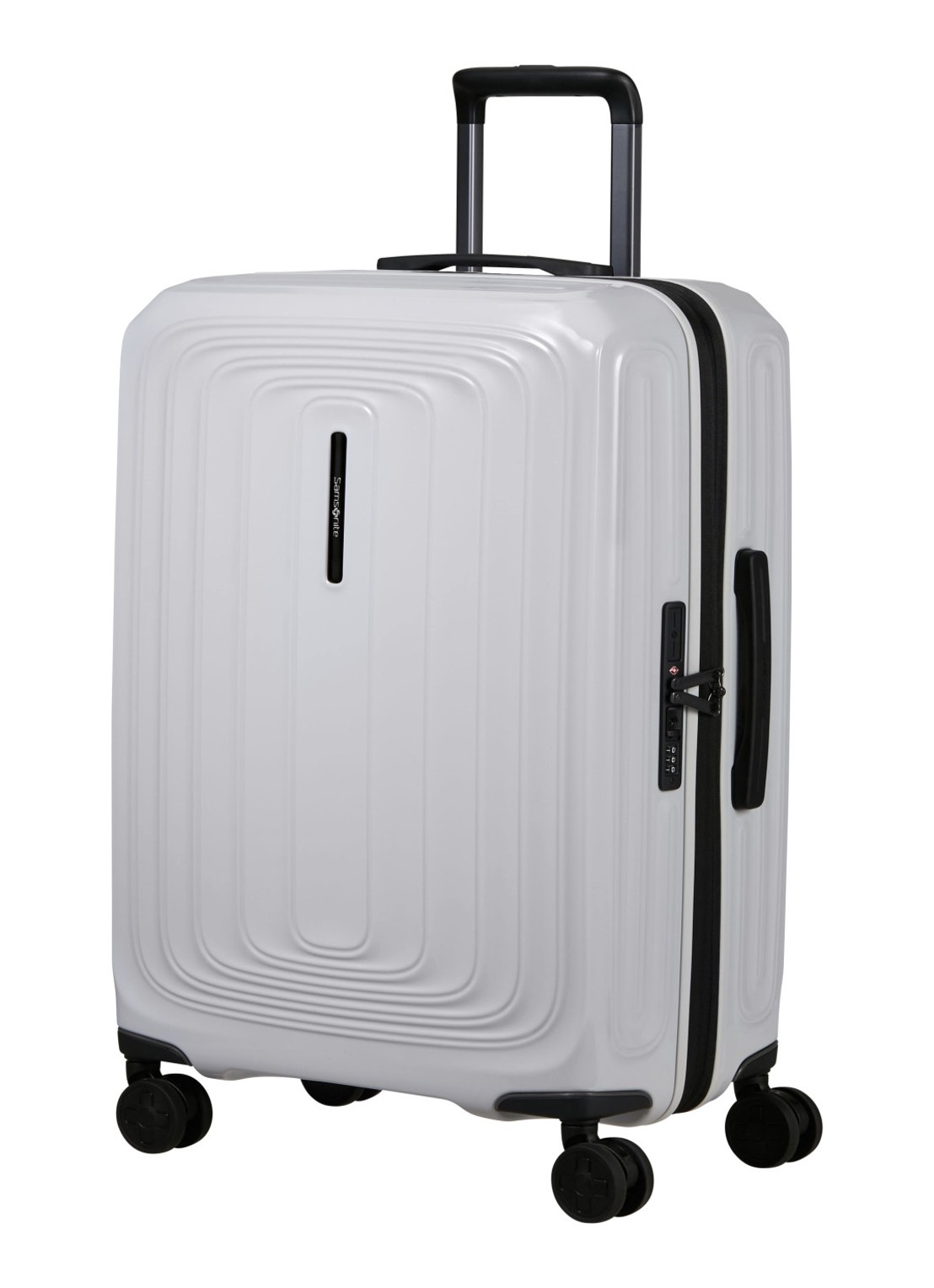 Samsonite 2Wander vergrootbare spinner 69 cm - voorkant 3 lichtgrijs