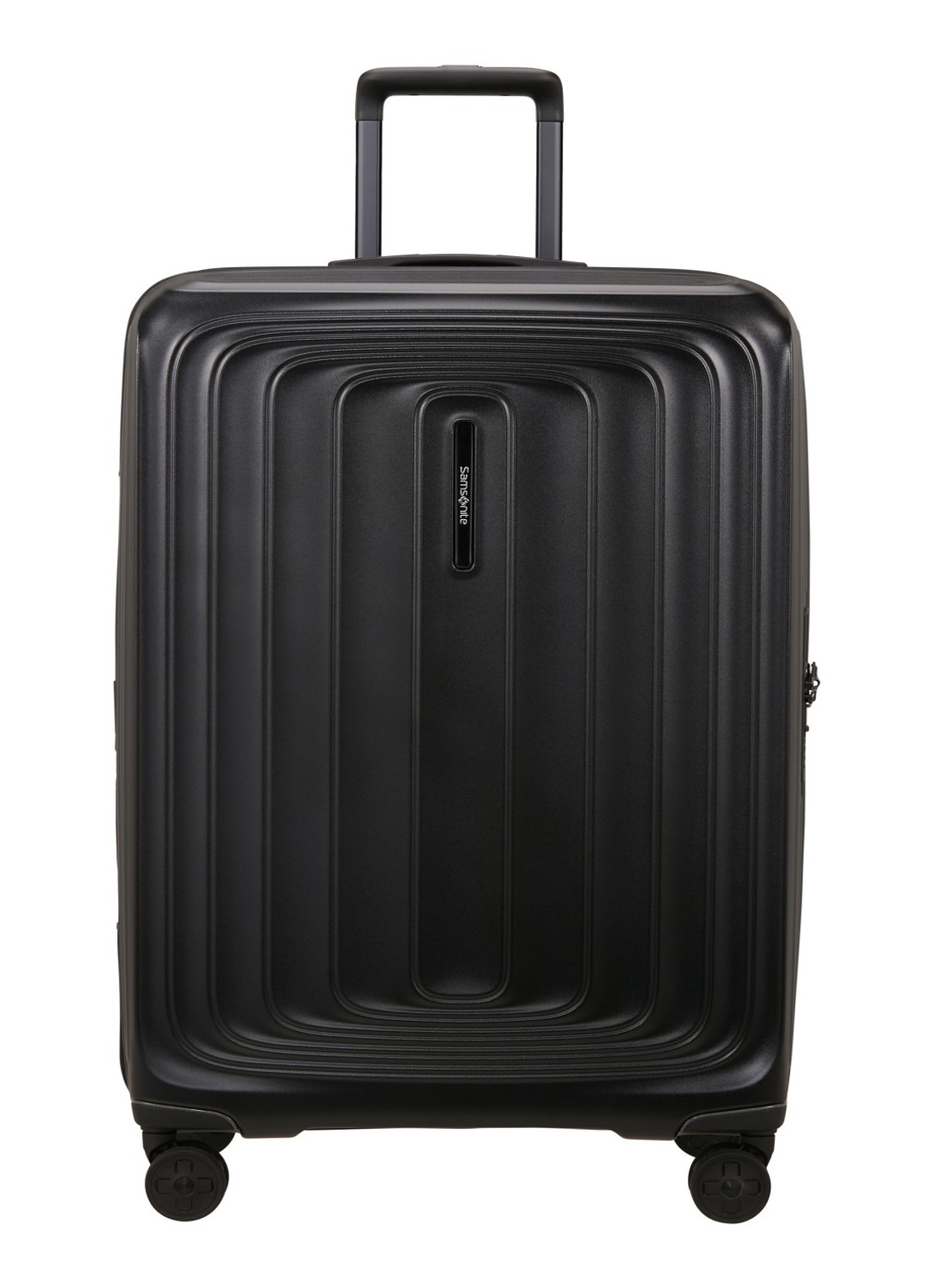 Samsonite 2Wander vergrootbare spinner 75 cm - voorkant zwart
