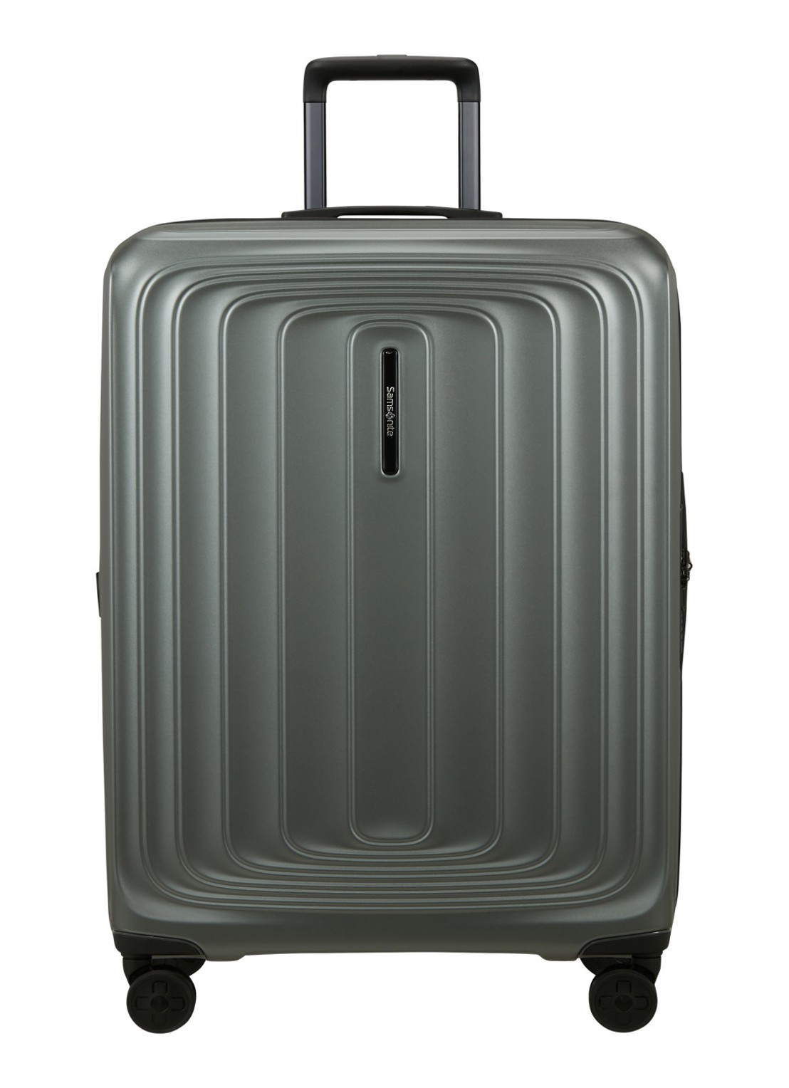 Samsonite 2Wander vergrootbare spinner 75 cm - voorkant olijfgroen