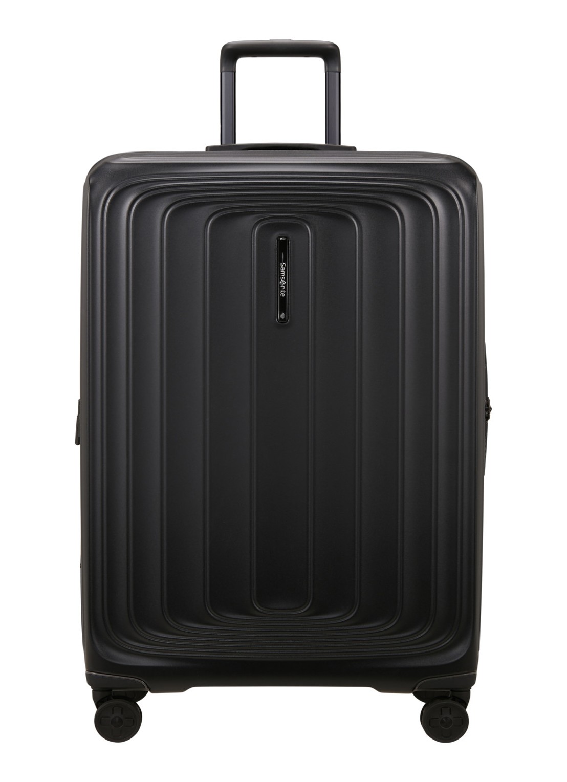 Samsonite 2Wander vergrootbare spinner 81 cm - voorkant 2 zwart