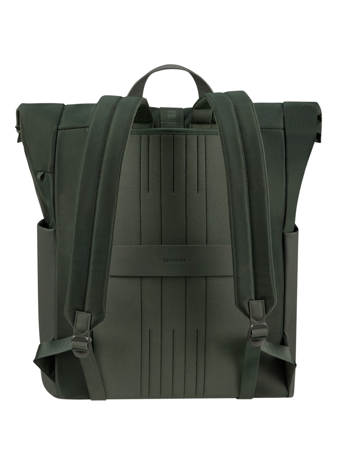 Samsonite 4Pack rolltop rugzak met 15,6 inch laptopvak - achterkant zwart