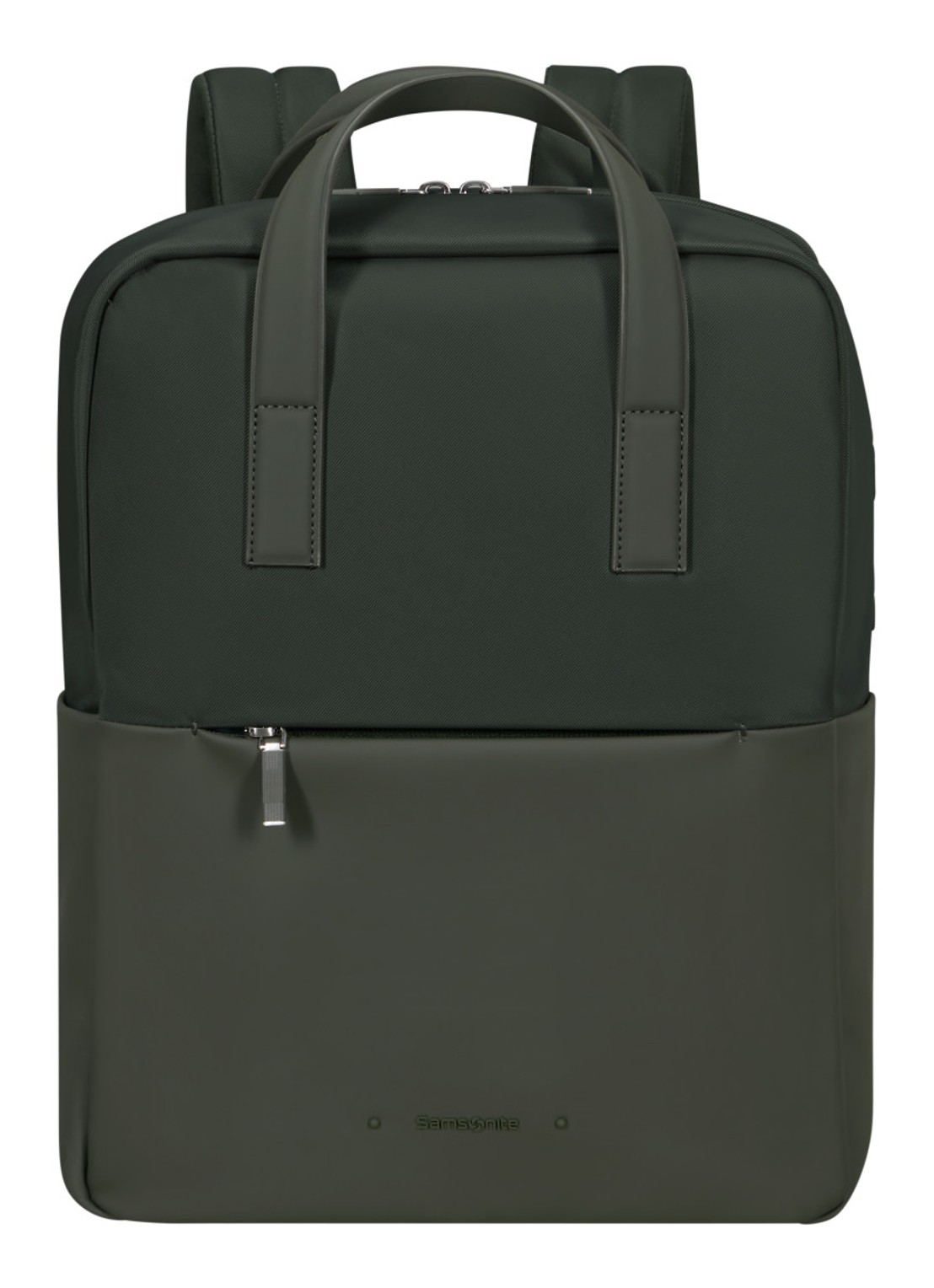 Samsonite 4Pack rugzak met 14 inch laptopvak - voorkant legergroen