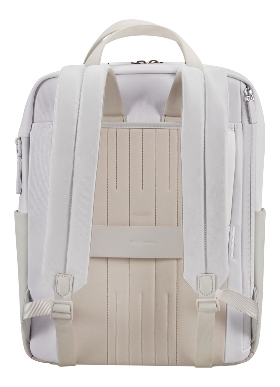 Samsonite 4Pack rugzak met 14 inch laptopvak - achterkant lichtgrijs
