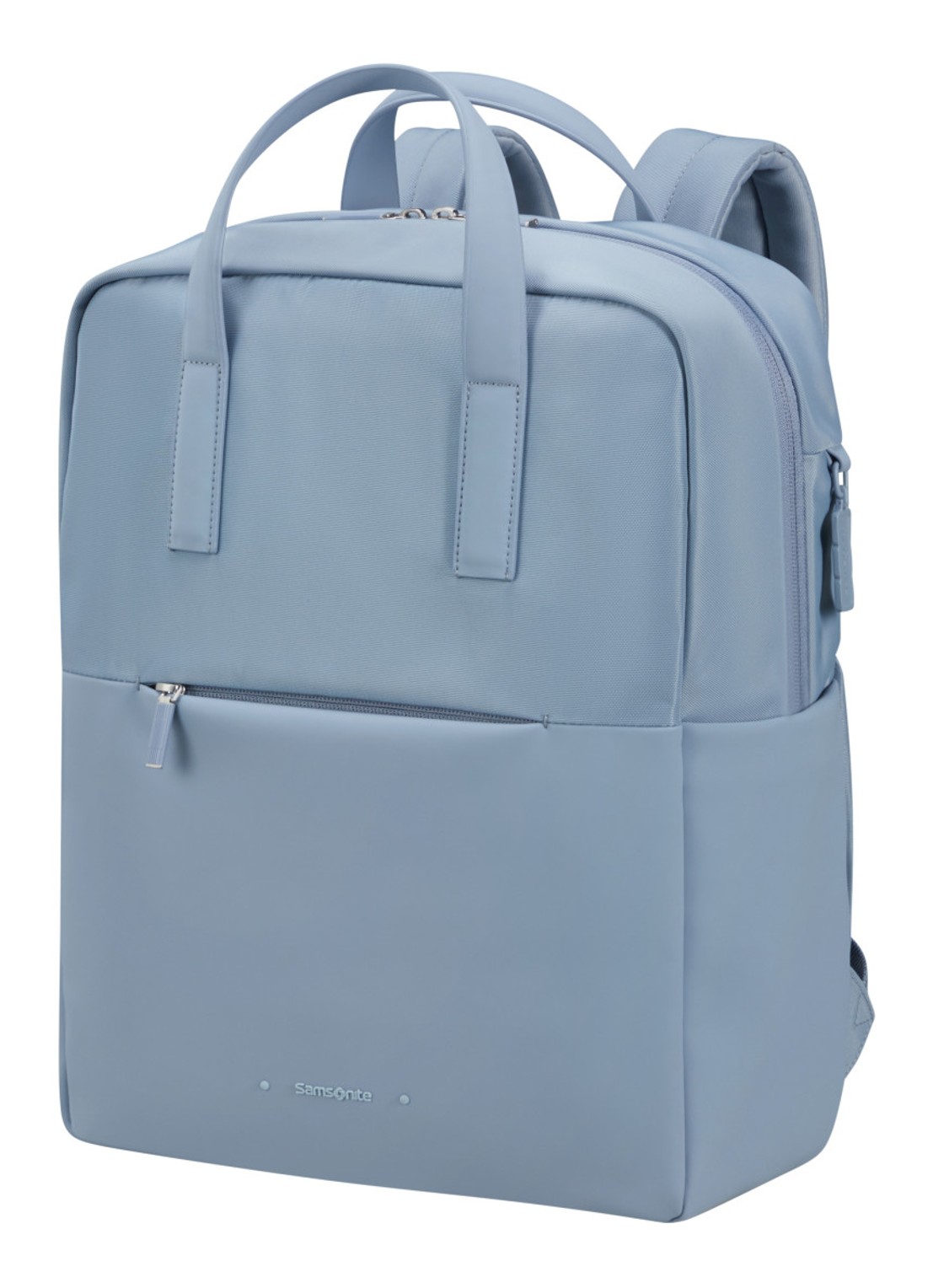 Samsonite 4Pack rugzak met 15,6 inch laptopvak - voorkant 2 blauwgrijs