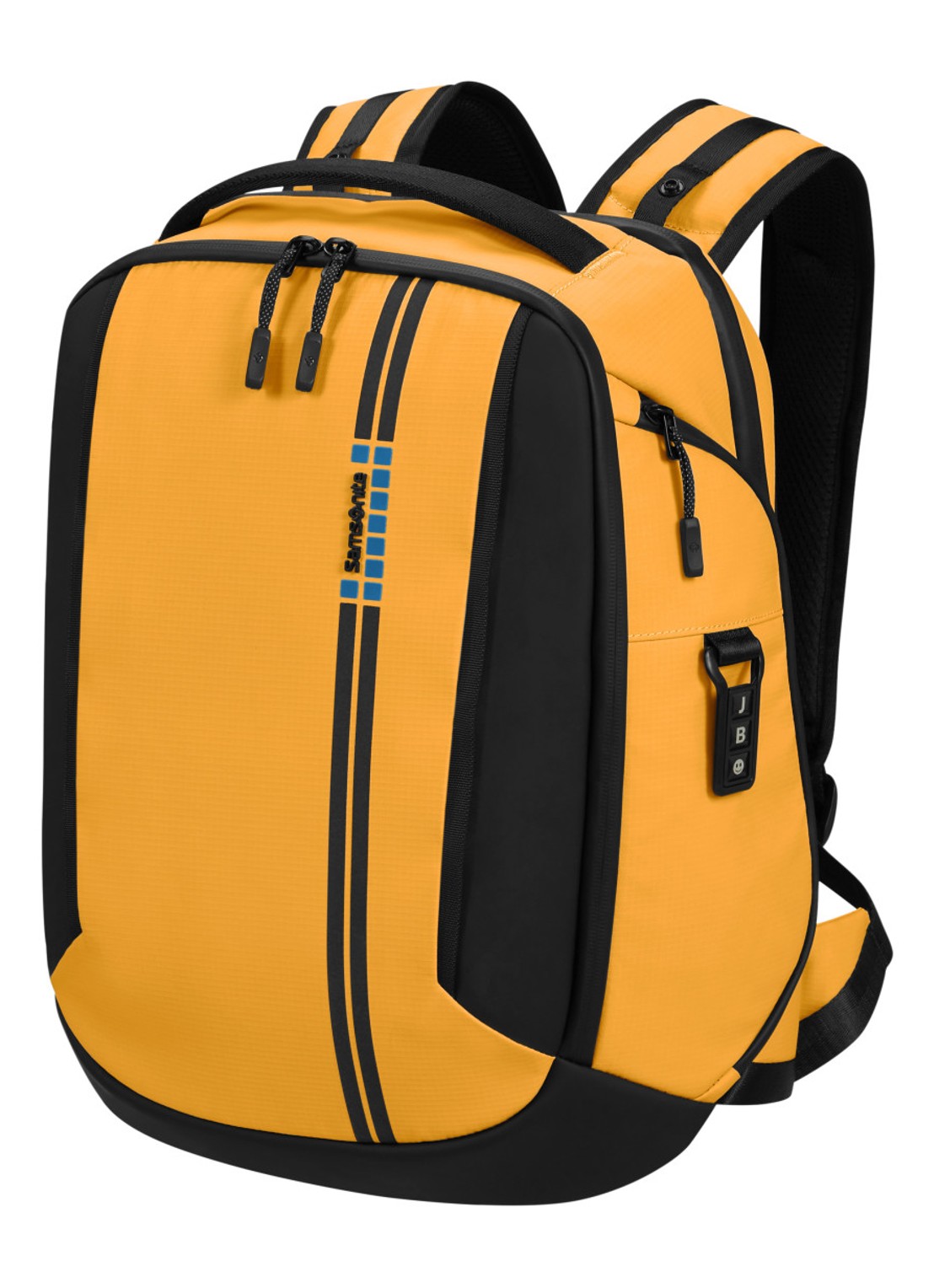 Samsonite Active Road rugzak - voorkant 2 geel
