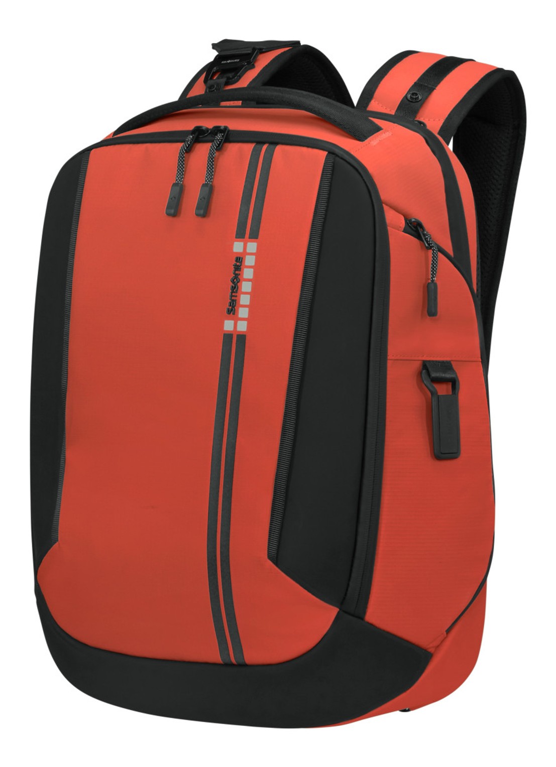 Samsonite Active Road rugzak - voorkant 3 oranjerood