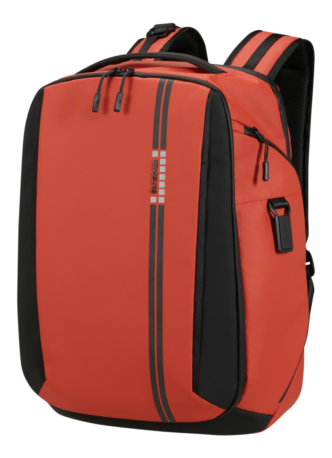 Samsonite Active Road rugzak - voorkant 3 oranjerood