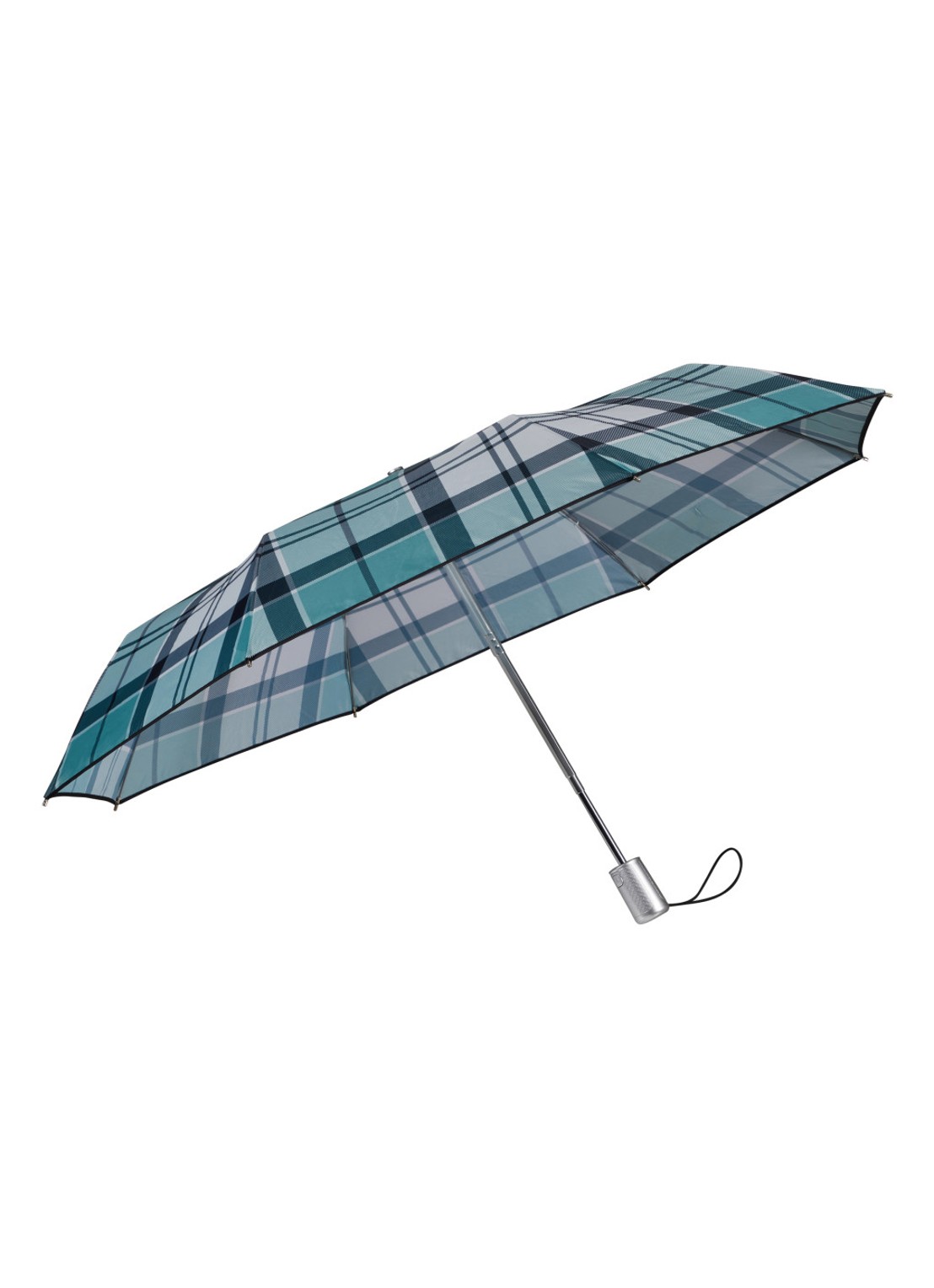 Samsonite Alu Drop S paraplu 28,5 x 98 cm - voorkant petrol