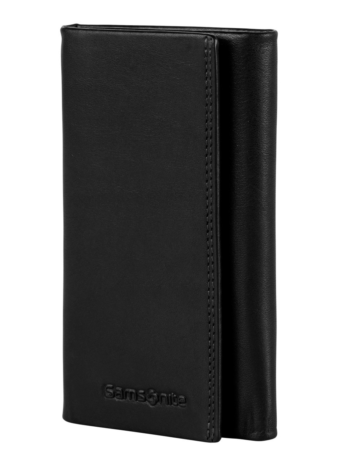 Samsonite Attack 2 SLG 507 portemonnee met 8 sleutelhangers - voorkant zwart