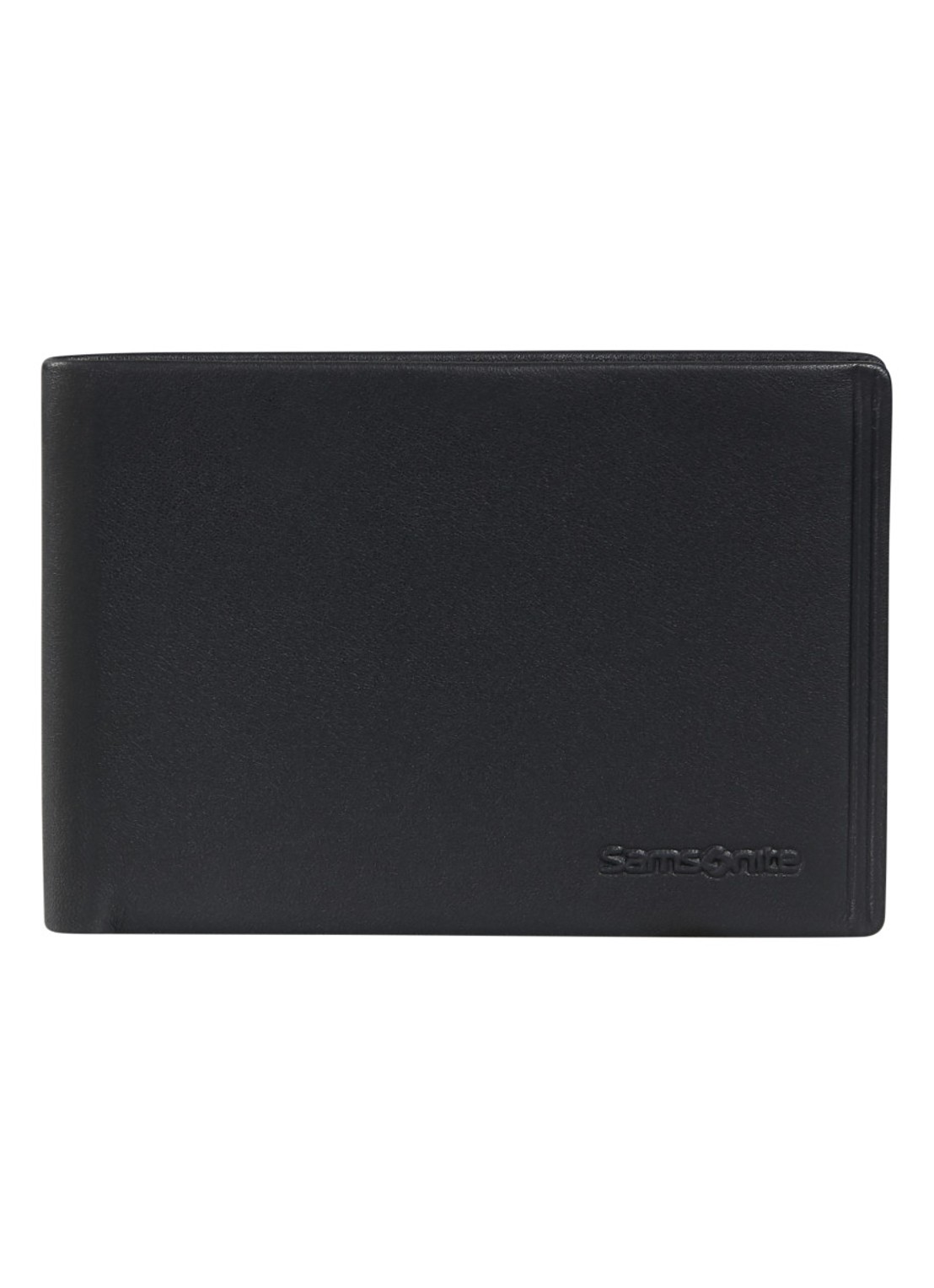 Samsonite Attack 3,0 SLG portemonnee van leer - voorkant 3 zwart