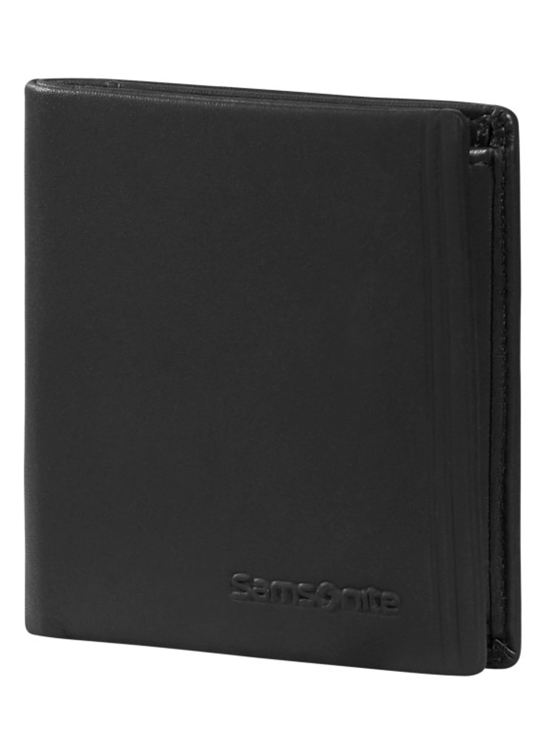 Samsonite Attack 3.0 SLG portemonnee van leer - voorkant 3 zwart