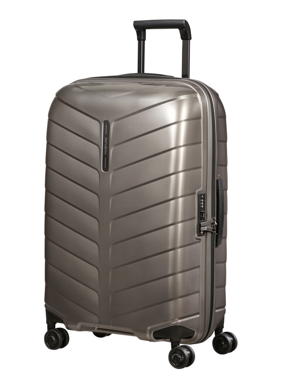 Samsonite Attrix spinner 69 cm - voorkant 3 transparant