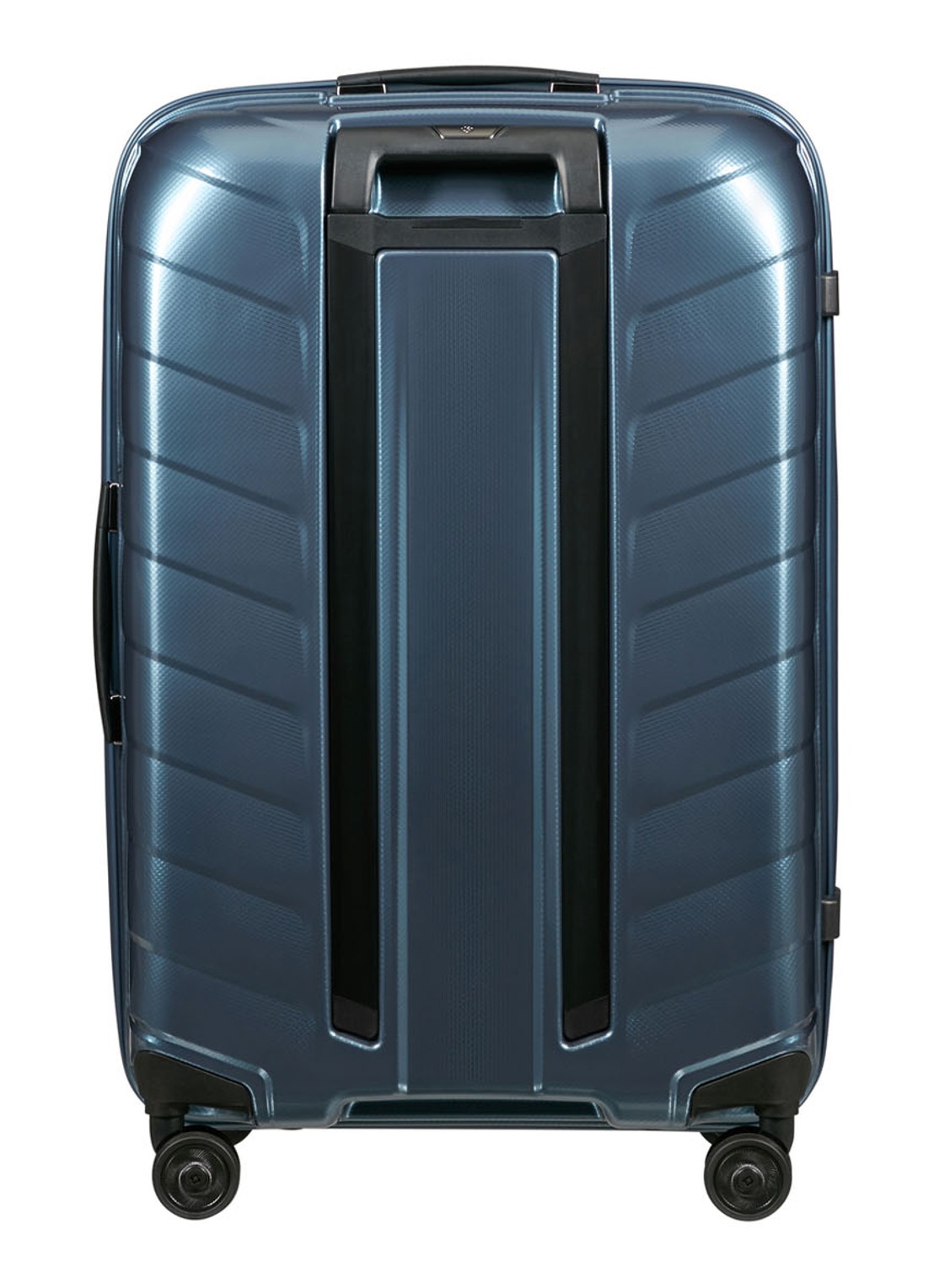 Samsonite Attrix spinner 69 cm - detail staalblauw