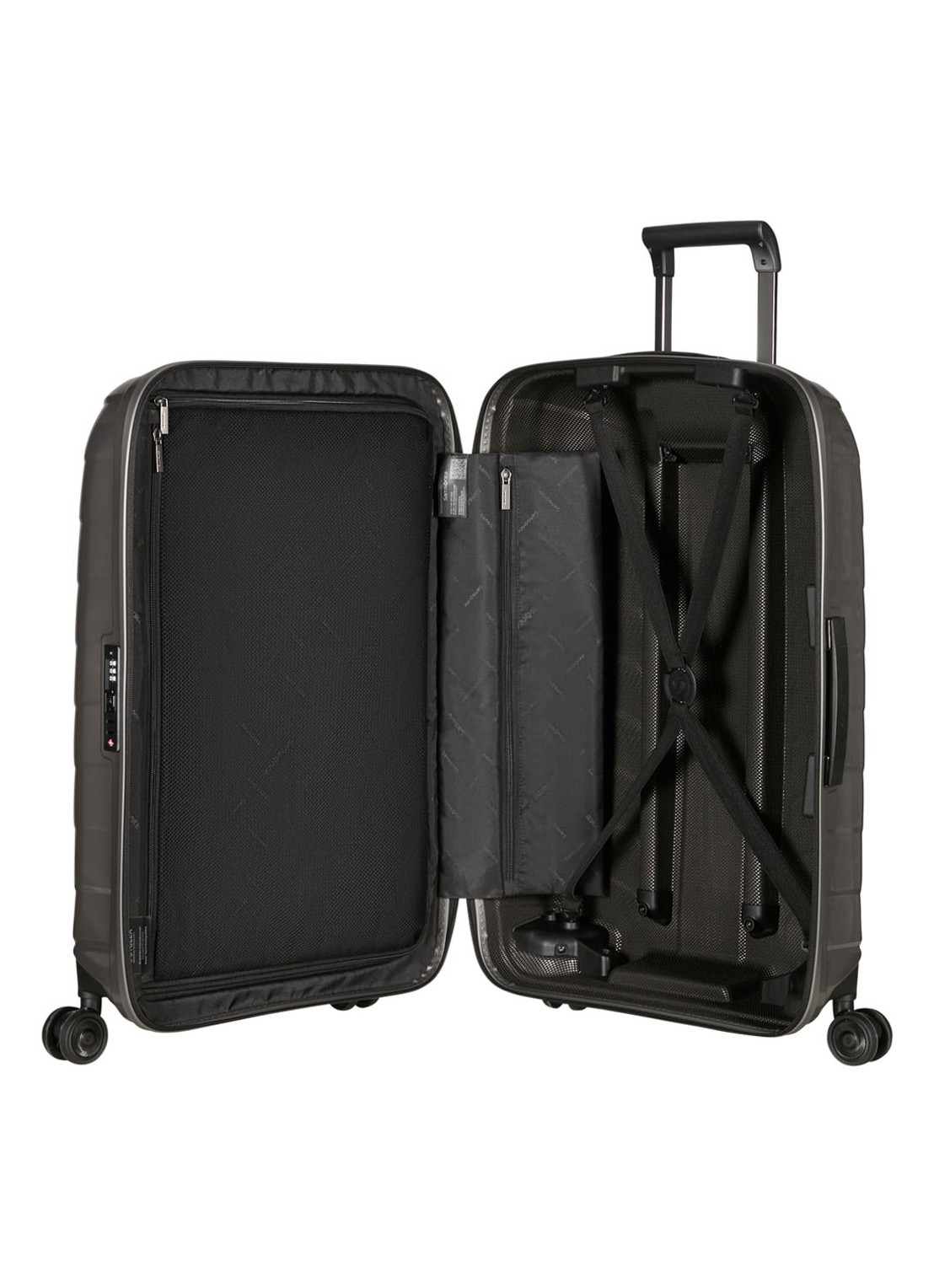 Samsonite Attrix spinner 75 cm - achterkant transparant
