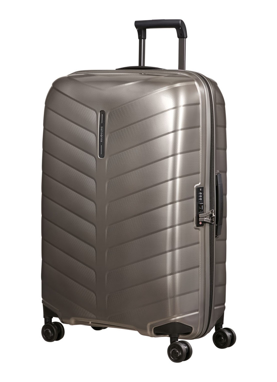 Samsonite Attrix spinner 75 cm - voorkant 3 transparant