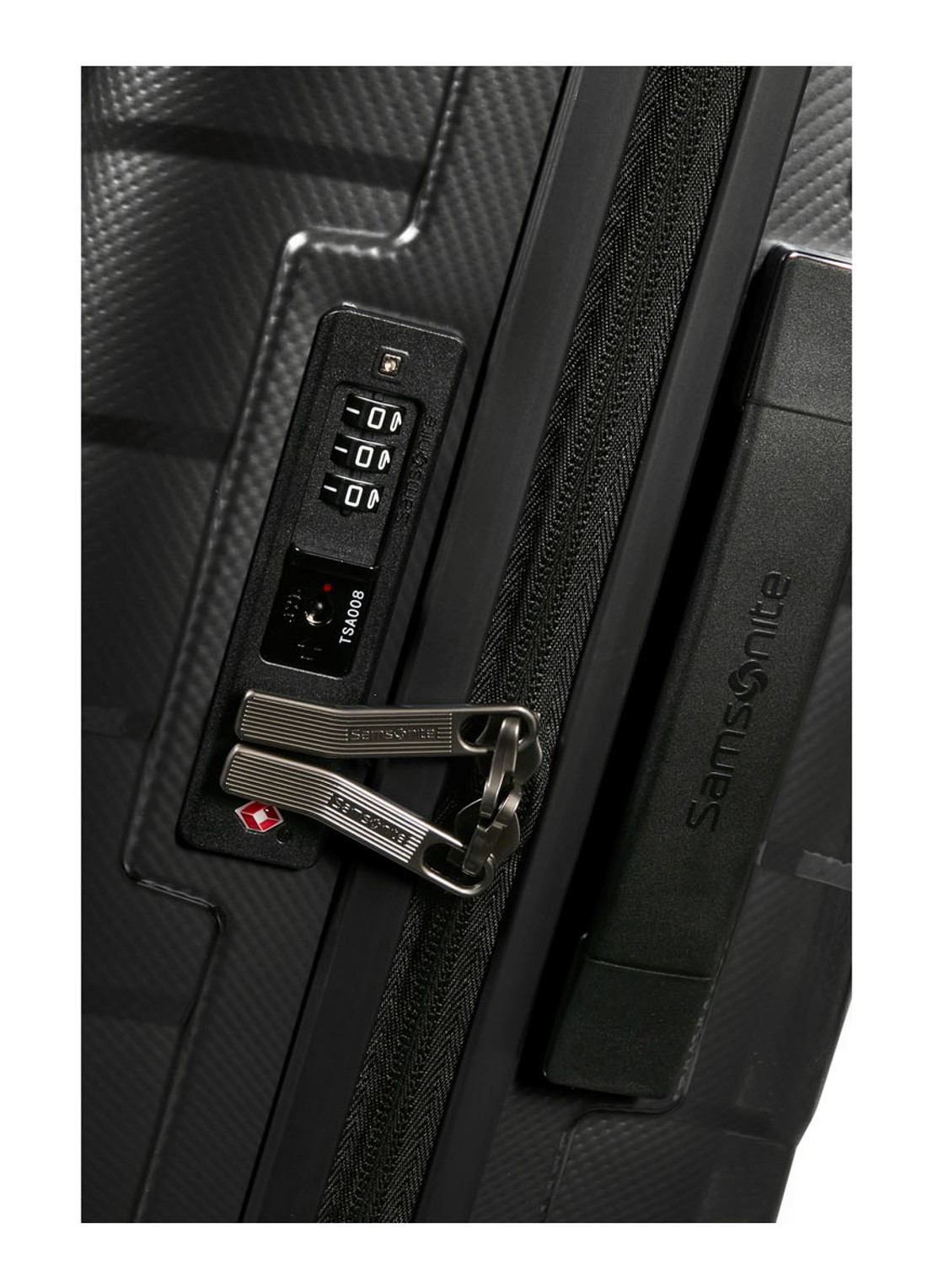 Samsonite Attrix vergrootbare spinner 55 cm - detail 5 antraciet
