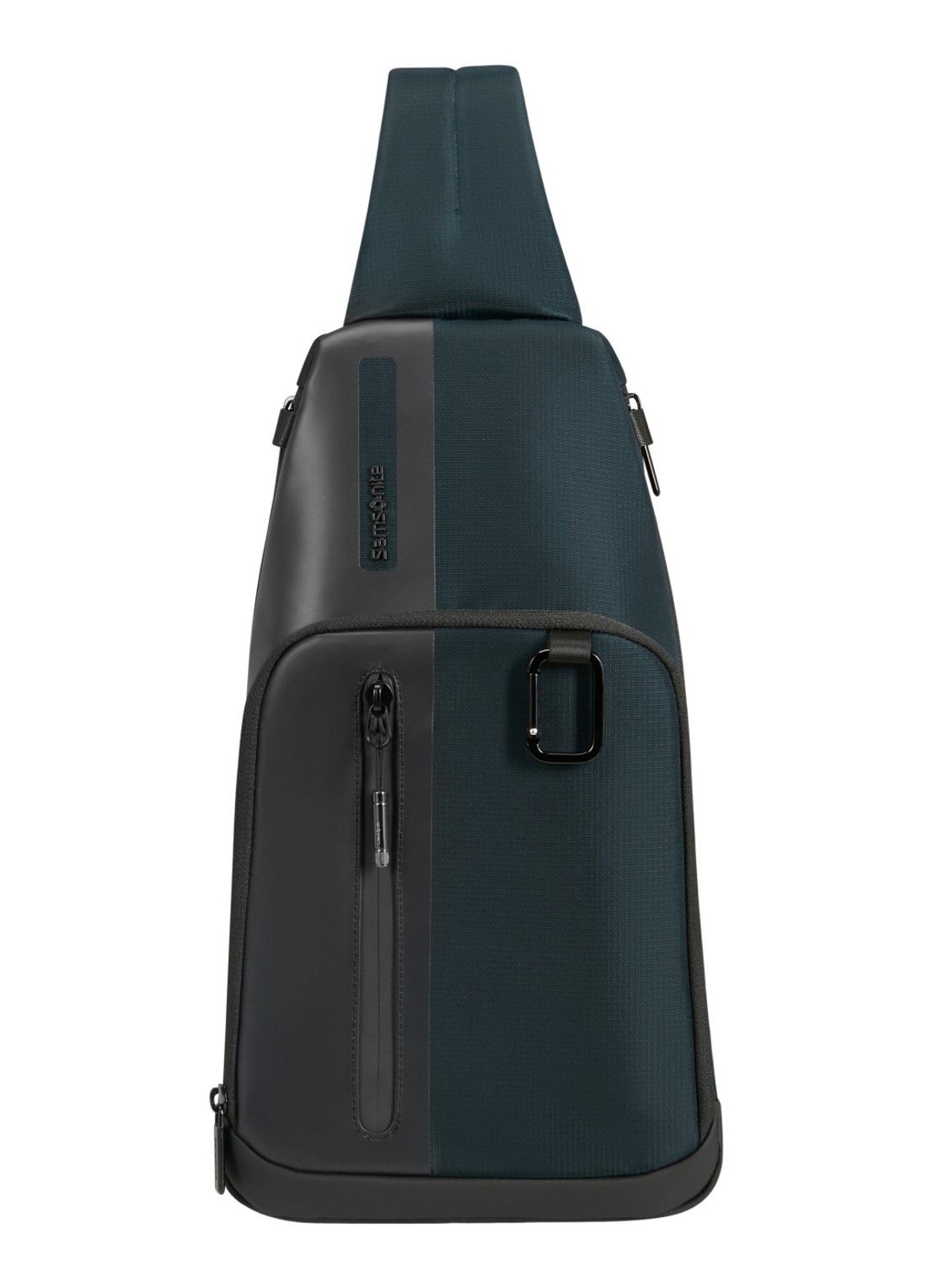 Samsonite Biz2Go M crossbodytas - voorkant donkerblauw