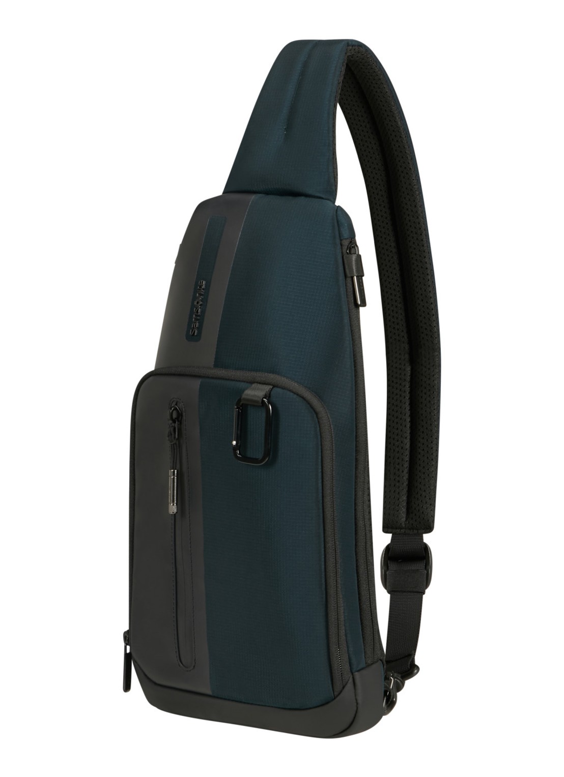 Samsonite Biz2Go M crossbodytas - voorkant 2 donkerblauw