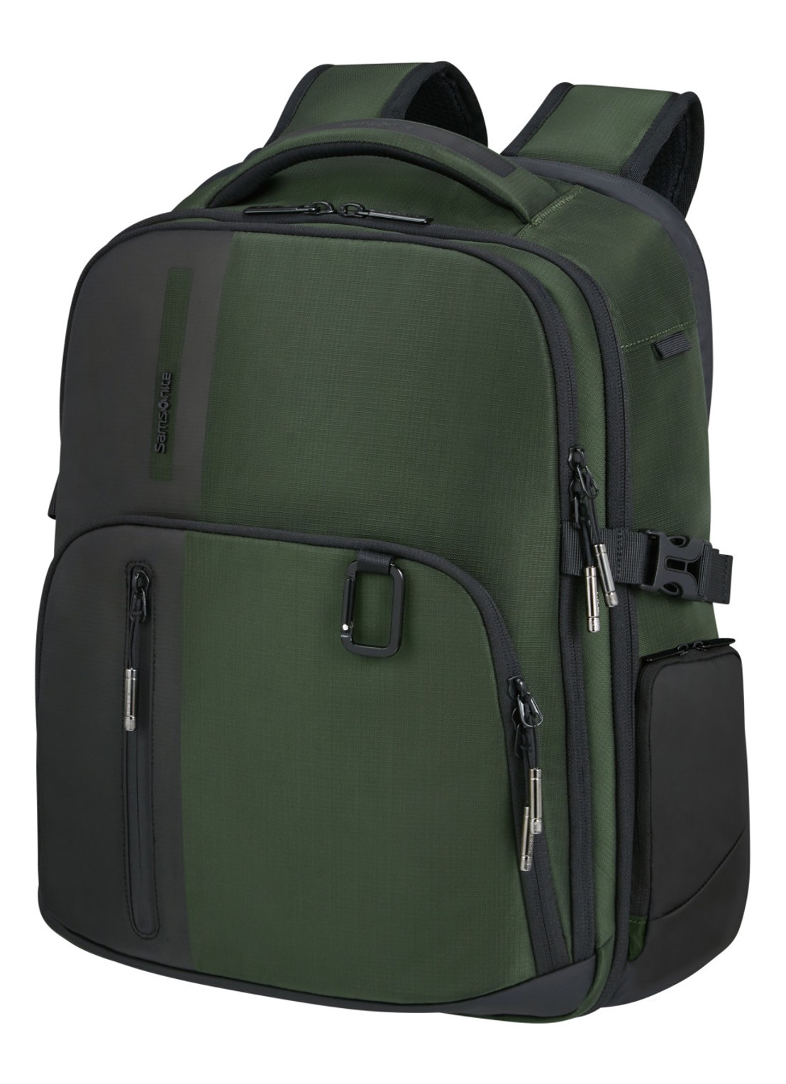 Samsonite Biz2Go rugzak met 15,6 inch laptopvak - detail groen