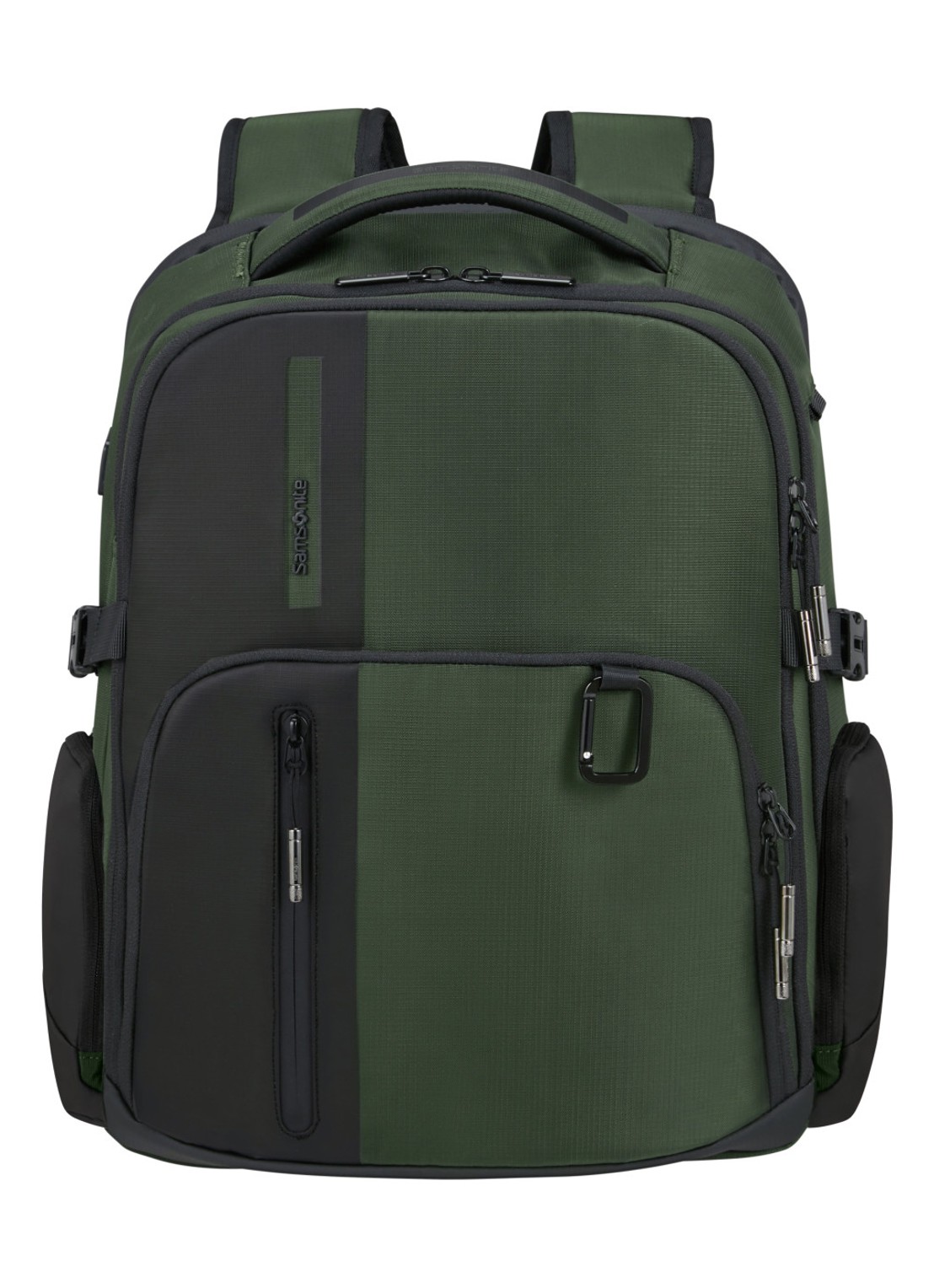 Samsonite Biz2Go rugzak met 15,6 inch laptopvak - voorkant 6 groen
