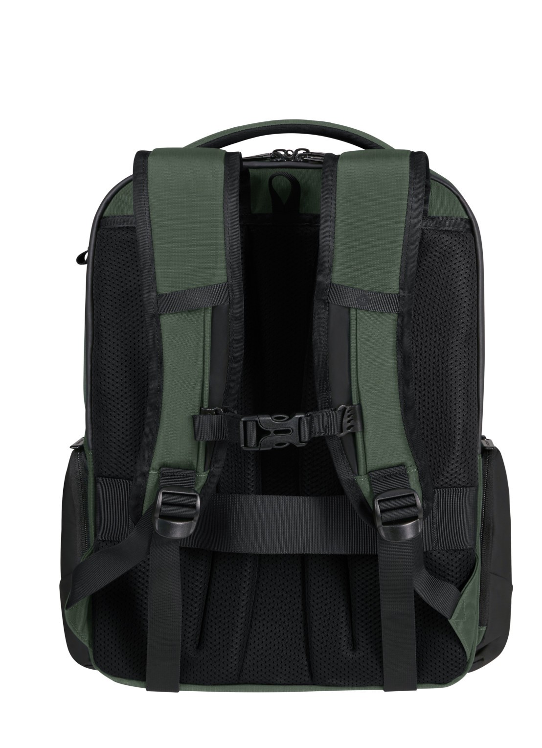 Samsonite Biz2go rugzak met 15,6 inch latopvak - detail 2 legergroen