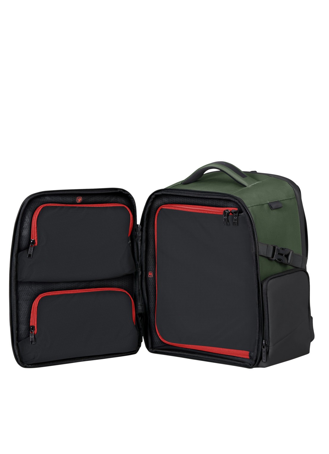 Samsonite Biz2Go rugzak - achterkant 4 groen