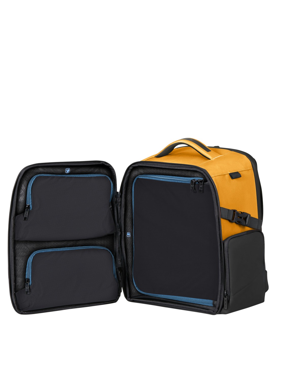 Samsonite Biz2Go rugzak - achterkant geel