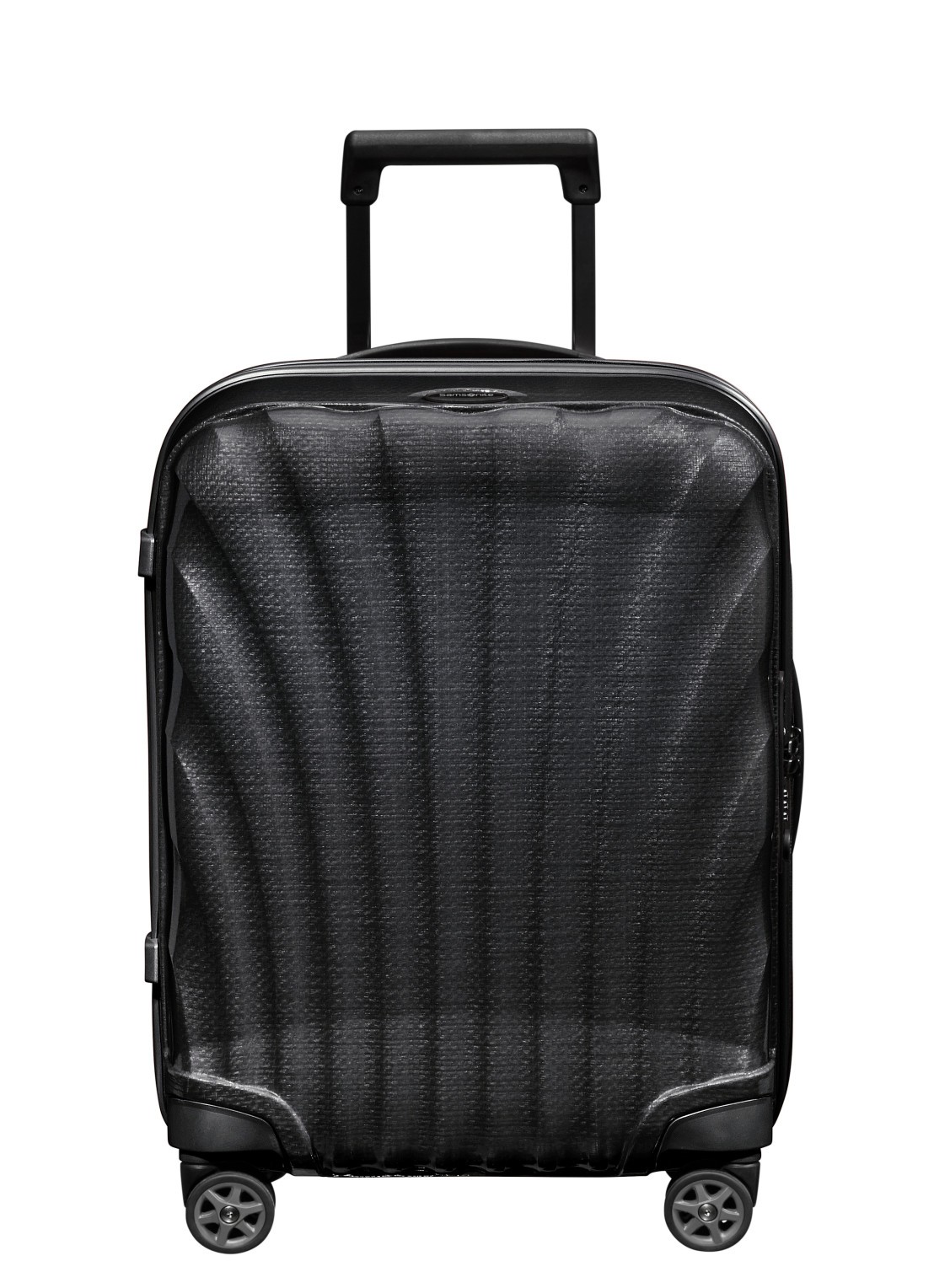 Samsonite C-Lite spinner 55 cm  - voorkant 5 zwart