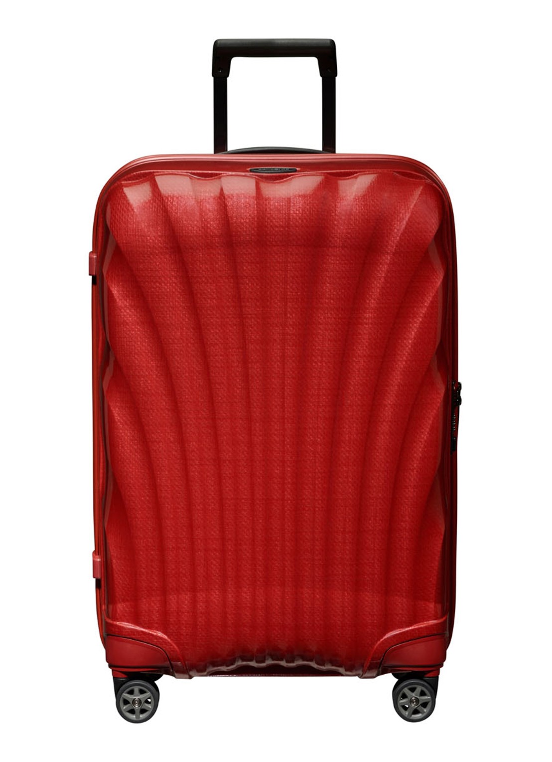 Samsonite C-Lite spinner 69 cm - voorkant 4 steenrood