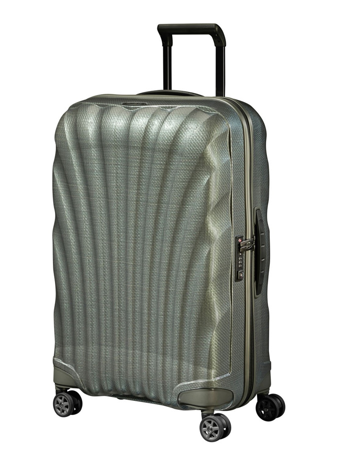Samsonite C-Lite spinner 69 cm - detail bronsgroen