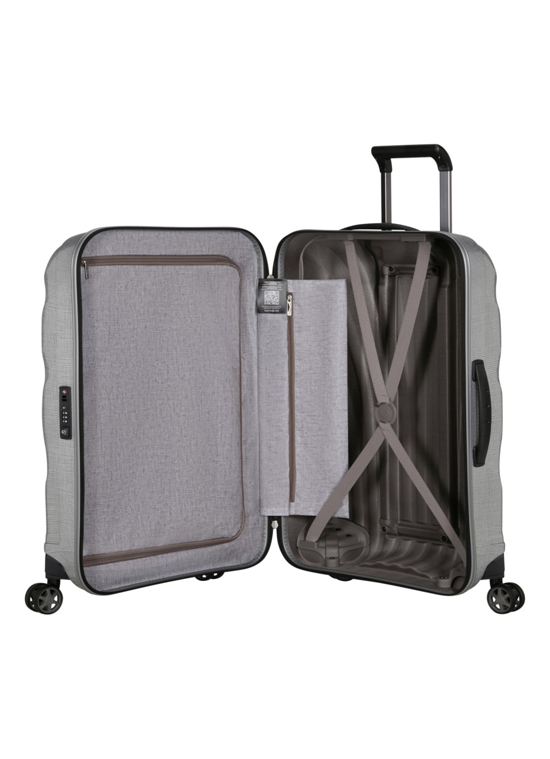 Samsonite C-Lite spinner 69 cm - achterkant 5 grijs