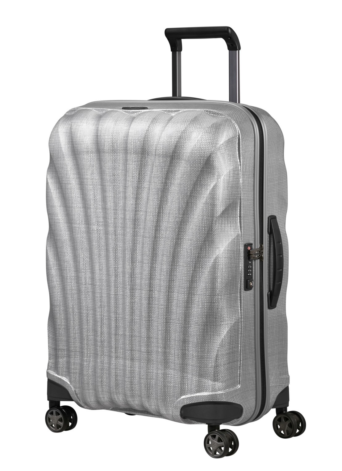 Samsonite C-Lite spinner 69 cm - voorkant 4 grijs