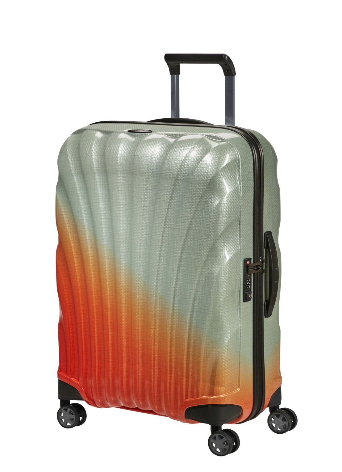 Samsonite C-Lite spinner 69 cm - voorkant 4 orange
