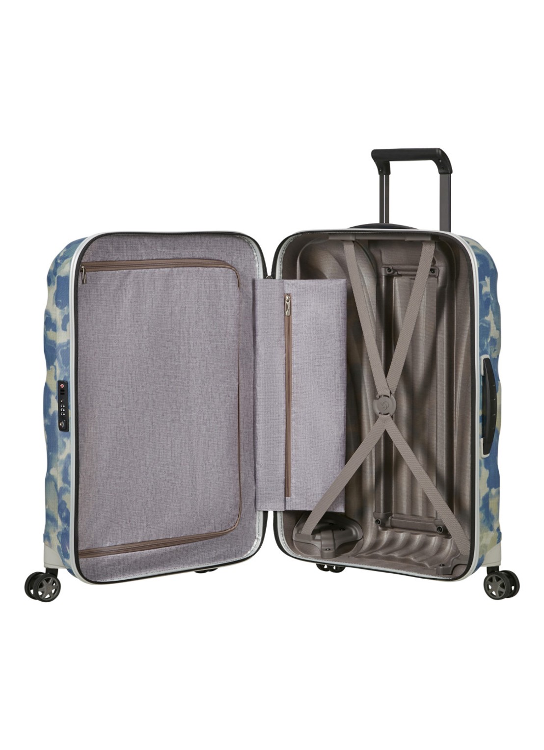 Samsonite C-Lite spinner 69 cm - detail 4 lichtblauw