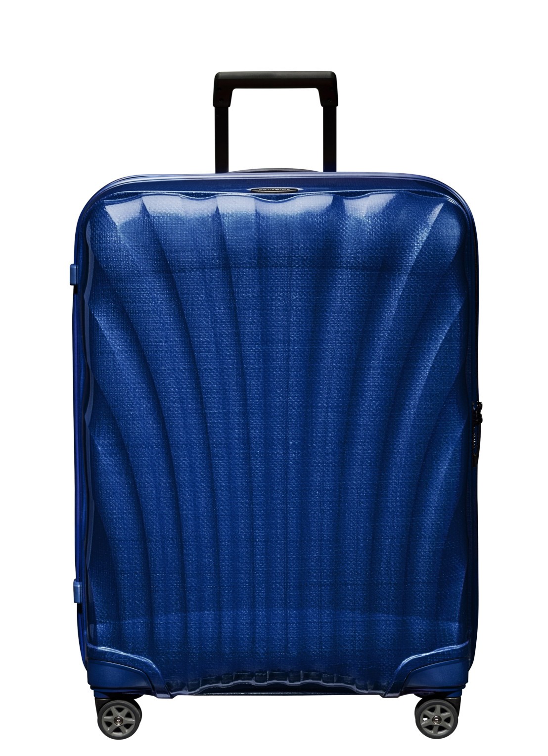 Samsonite C-Lite spinner 75 cm  - voorkant 4 deep blue