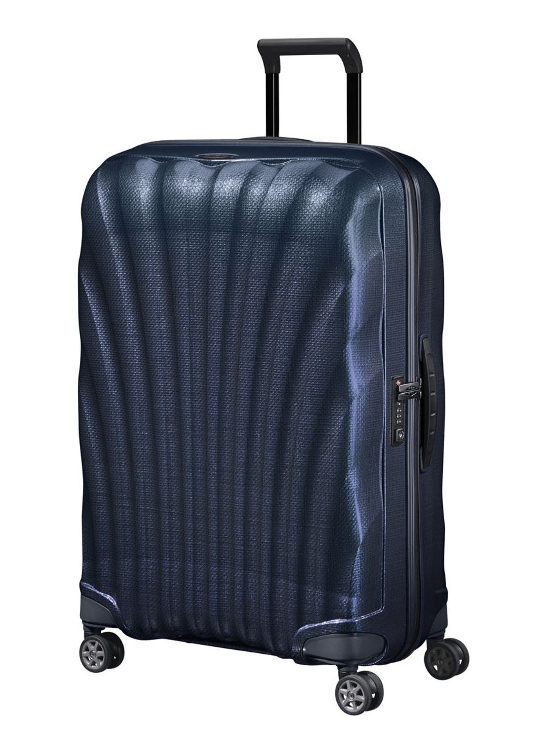 Samsonite C-Lite spinner 75 cm - detail 2 middenblauw