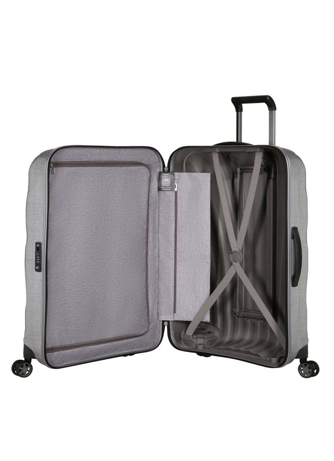 Samsonite C-Lite spinner 75 cm  - achterkant 5 grijs