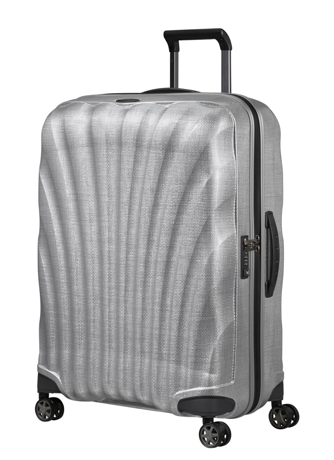 Samsonite C-Lite spinner 75 cm  - voorkant 4 grijs