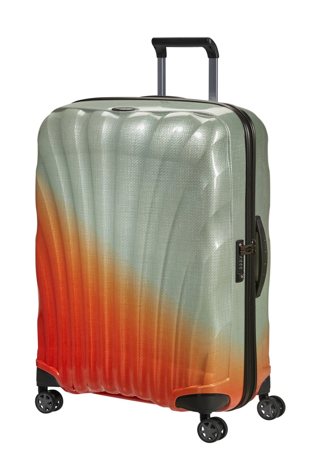 Samsonite C-Lite spinner 75 cm - voorkant 2 orange