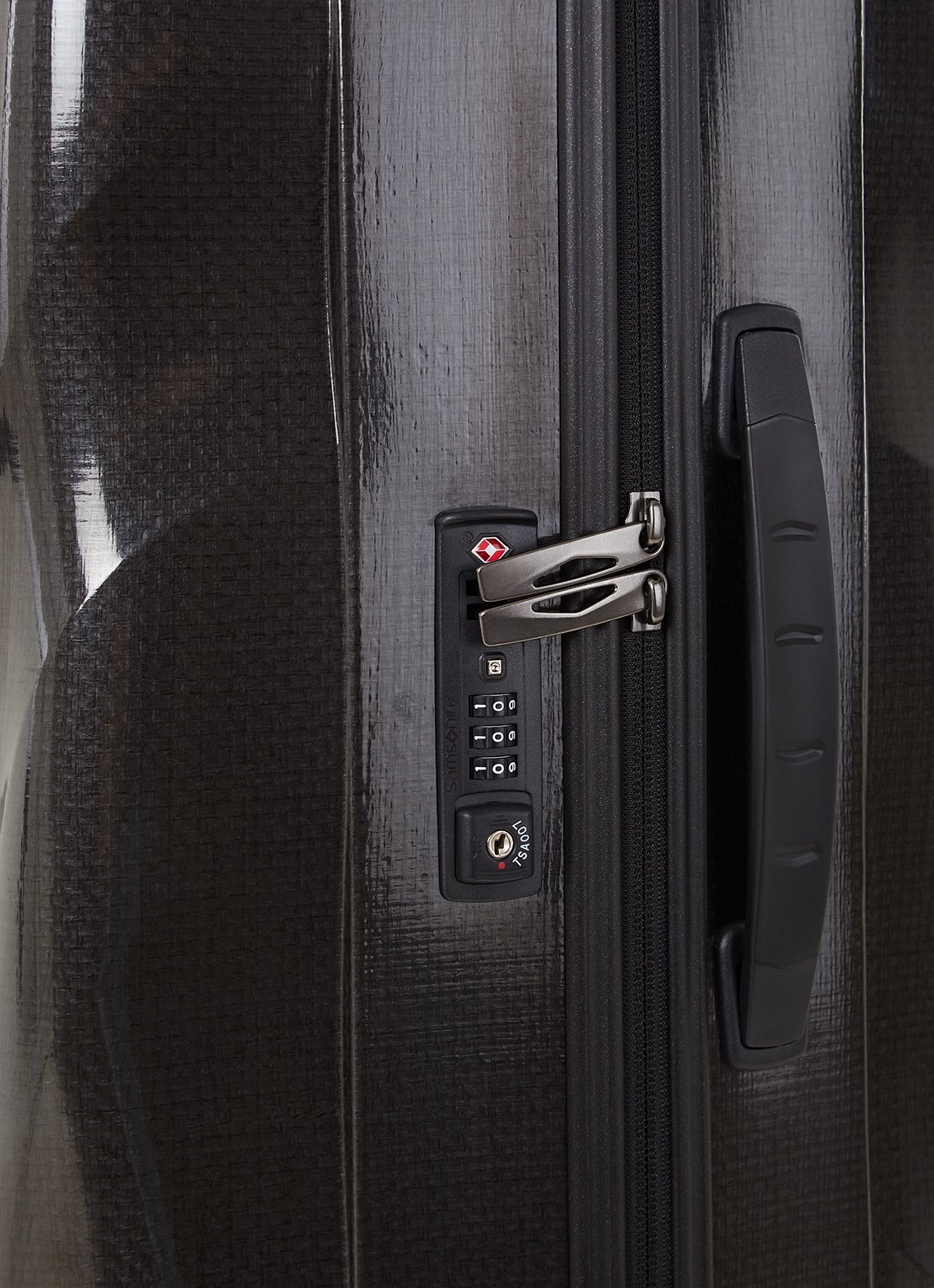 Samsonite C-Lite spinner 81 cm - detail 5 zwart