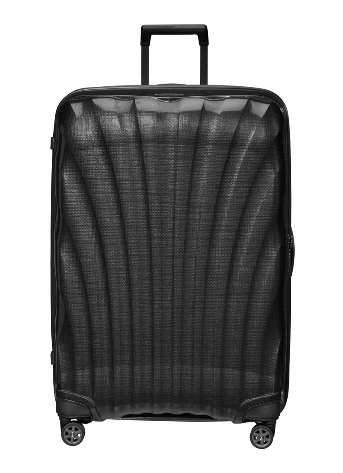 Samsonite C-Lite spinner 81 cm - voorkant zwart