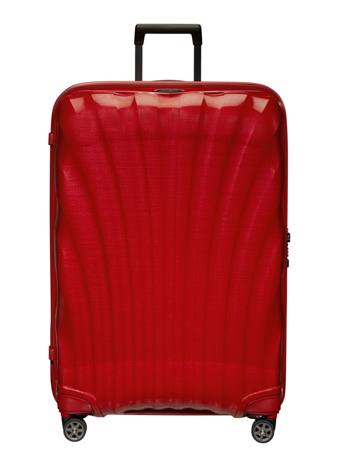 Samsonite C-Lite spinner 81 cm - voorkant steenrood