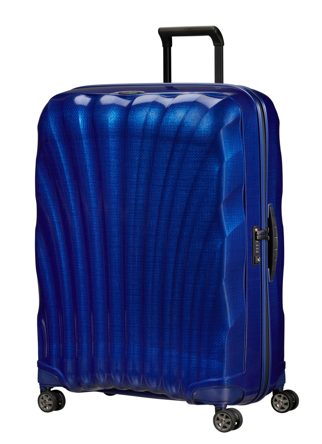 Samsonite C-Lite spinner 81 cm - voorkant 4 deep blue
