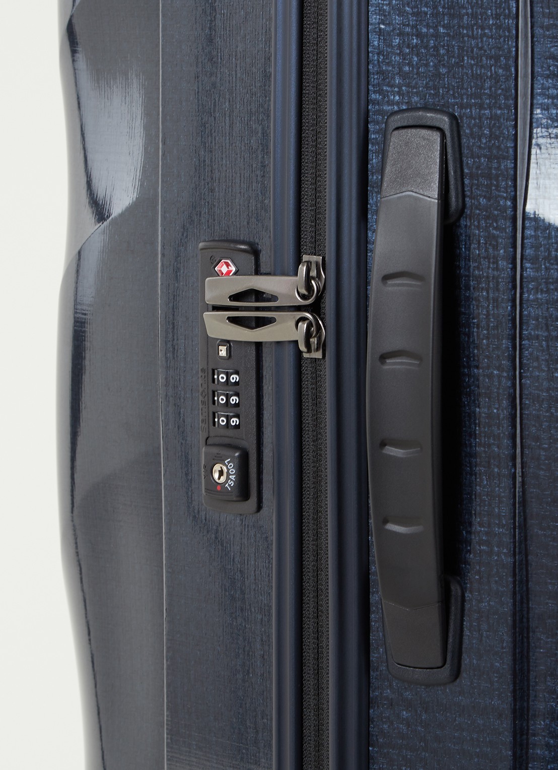 Samsonite C-Lite spinner 81 cm - detail 5 donkerblauw