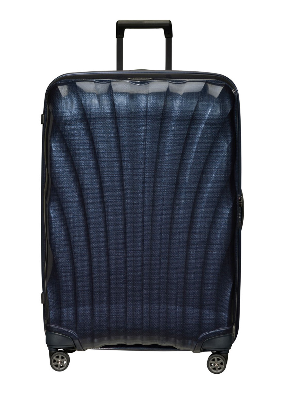 Samsonite C-Lite spinner 81 cm - voorkant donkerblauw